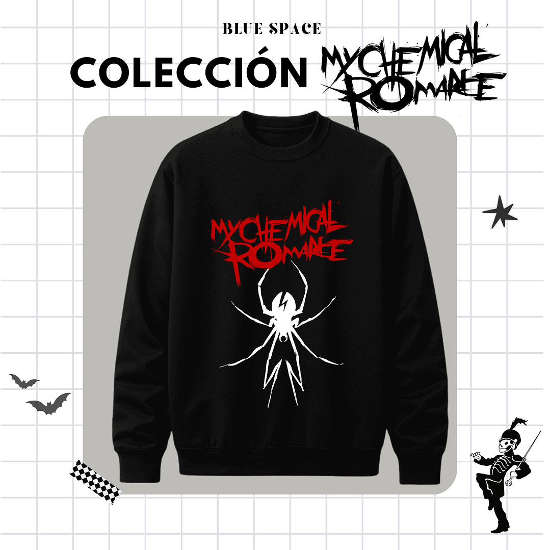 Polera MY CHEMICAL ROMANCE - SPIDER (ONE SIDE) 6