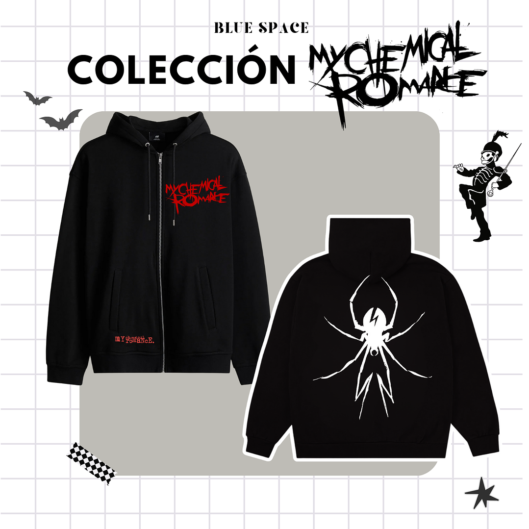 Polera MY CHEMICAL ROMANCE - SPIDER (ONE SIDE) 8