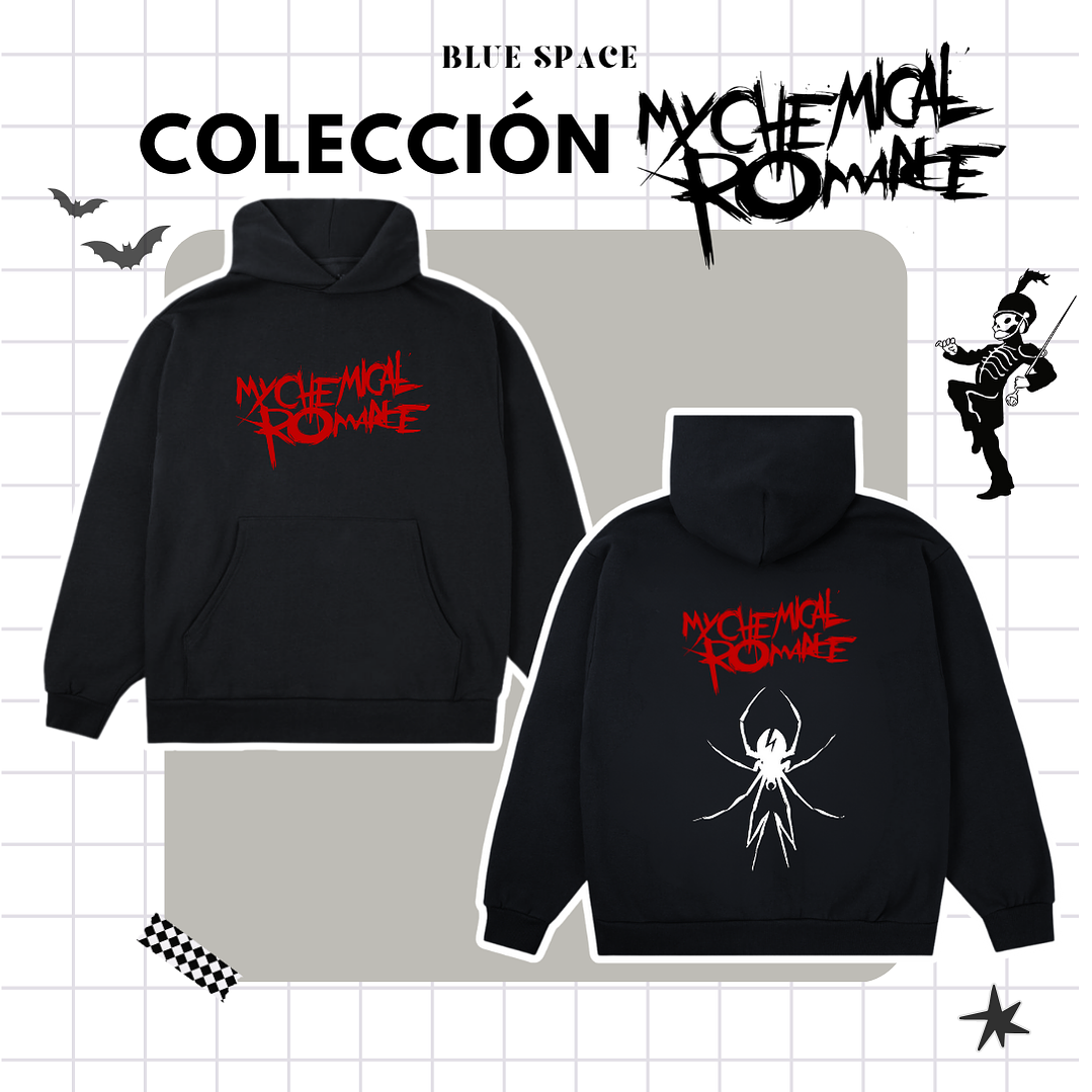 Polera MY CHEMICAL ROMANCE - SPIDER (ONE SIDE) 9
