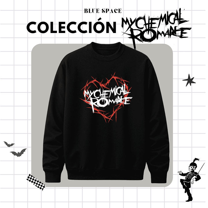 Polera MY CHEMICAL ROMANCE - MCR HEART 10