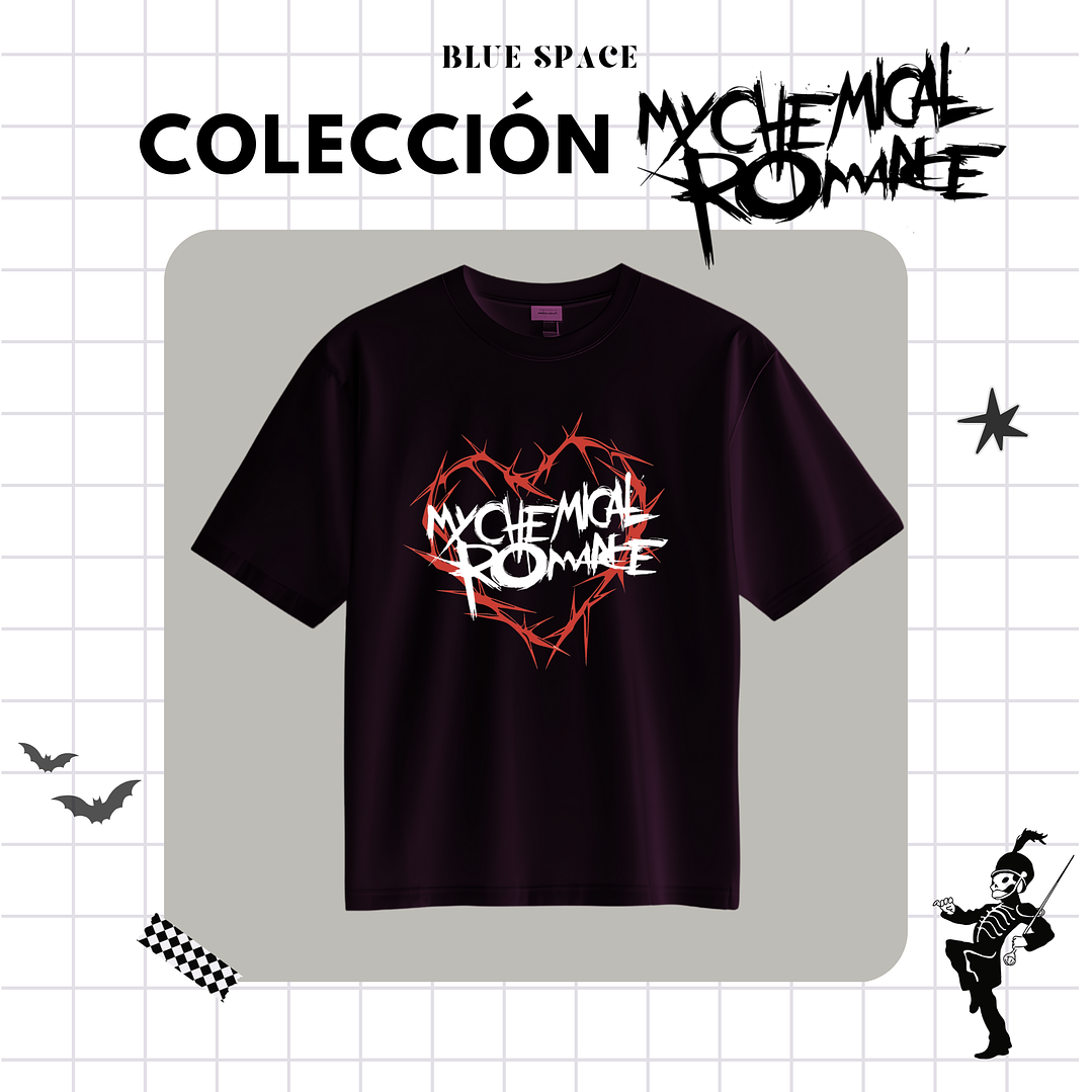 Polera MY CHEMICAL ROMANCE - MCR HEART 1