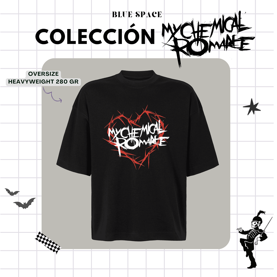 Polera MY CHEMICAL ROMANCE - MCR HEART 2