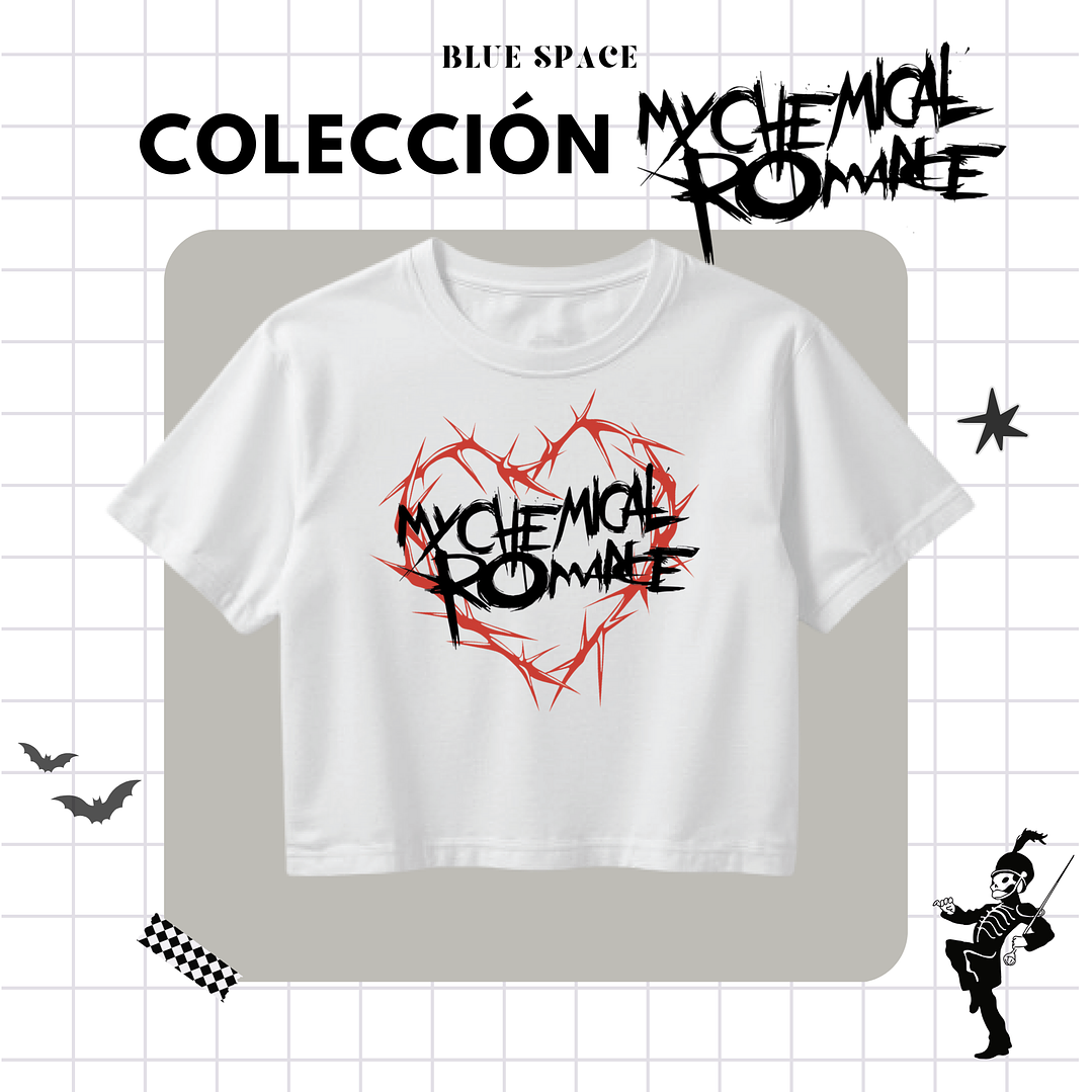 Polera MY CHEMICAL ROMANCE - MCR HEART 5