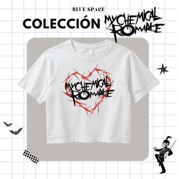 Polera MY CHEMICAL ROMANCE - MCR HEART 5