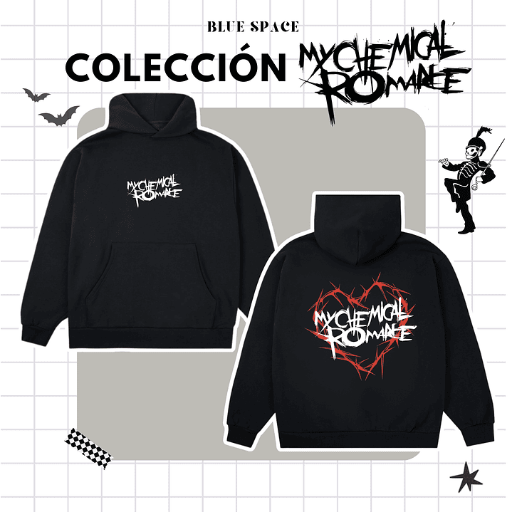 Polera MY CHEMICAL ROMANCE - MCR HEART 8