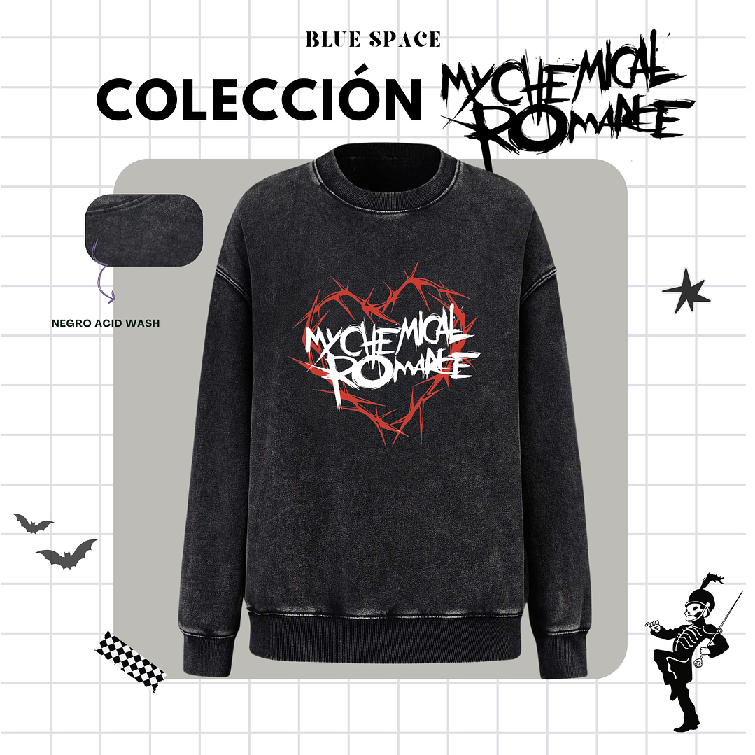 Polera MY CHEMICAL ROMANCE - MCR HEART 11
