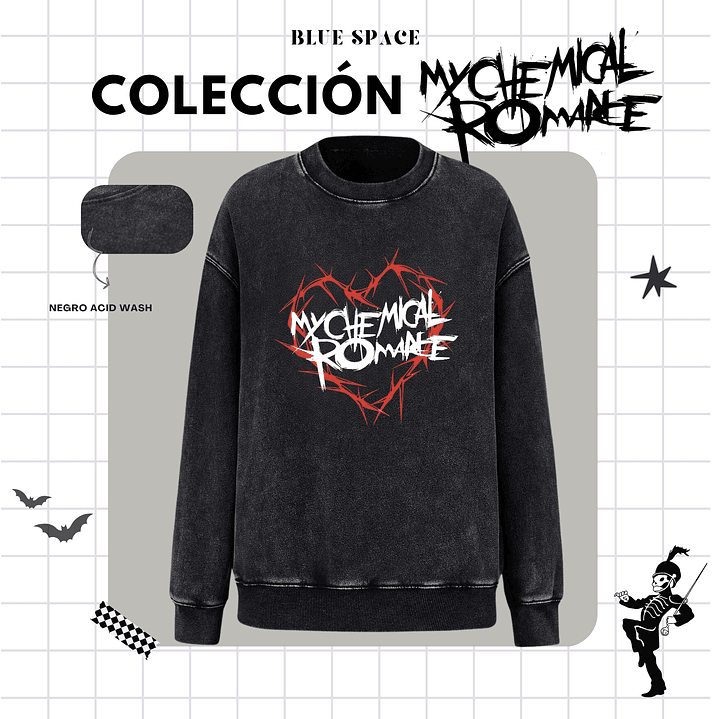Polera MY CHEMICAL ROMANCE - MCR HEART 11