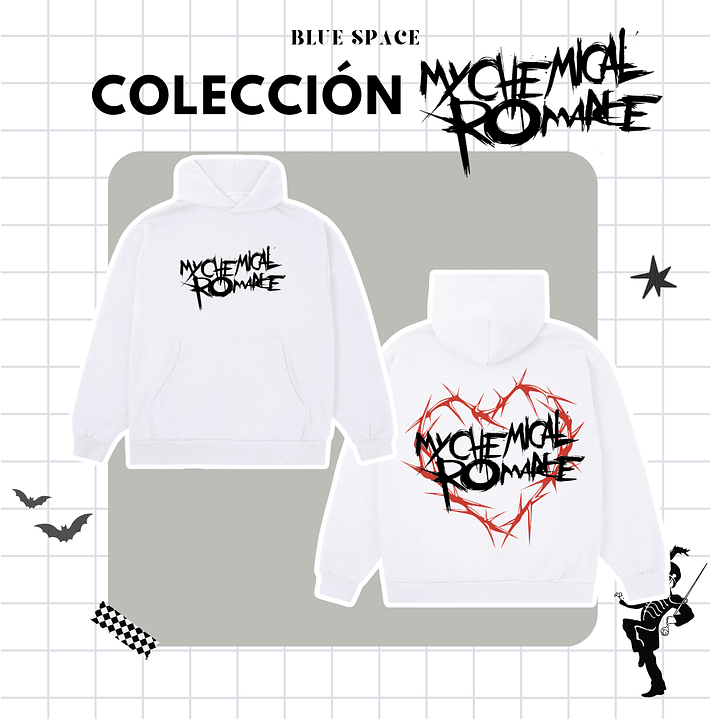Polera MY CHEMICAL ROMANCE - MCR HEART 12