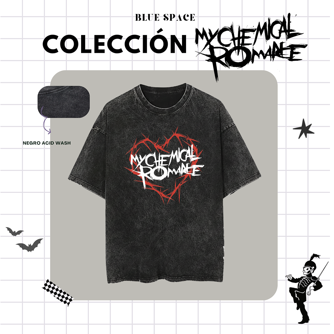 Polera MY CHEMICAL ROMANCE - MCR HEART 3