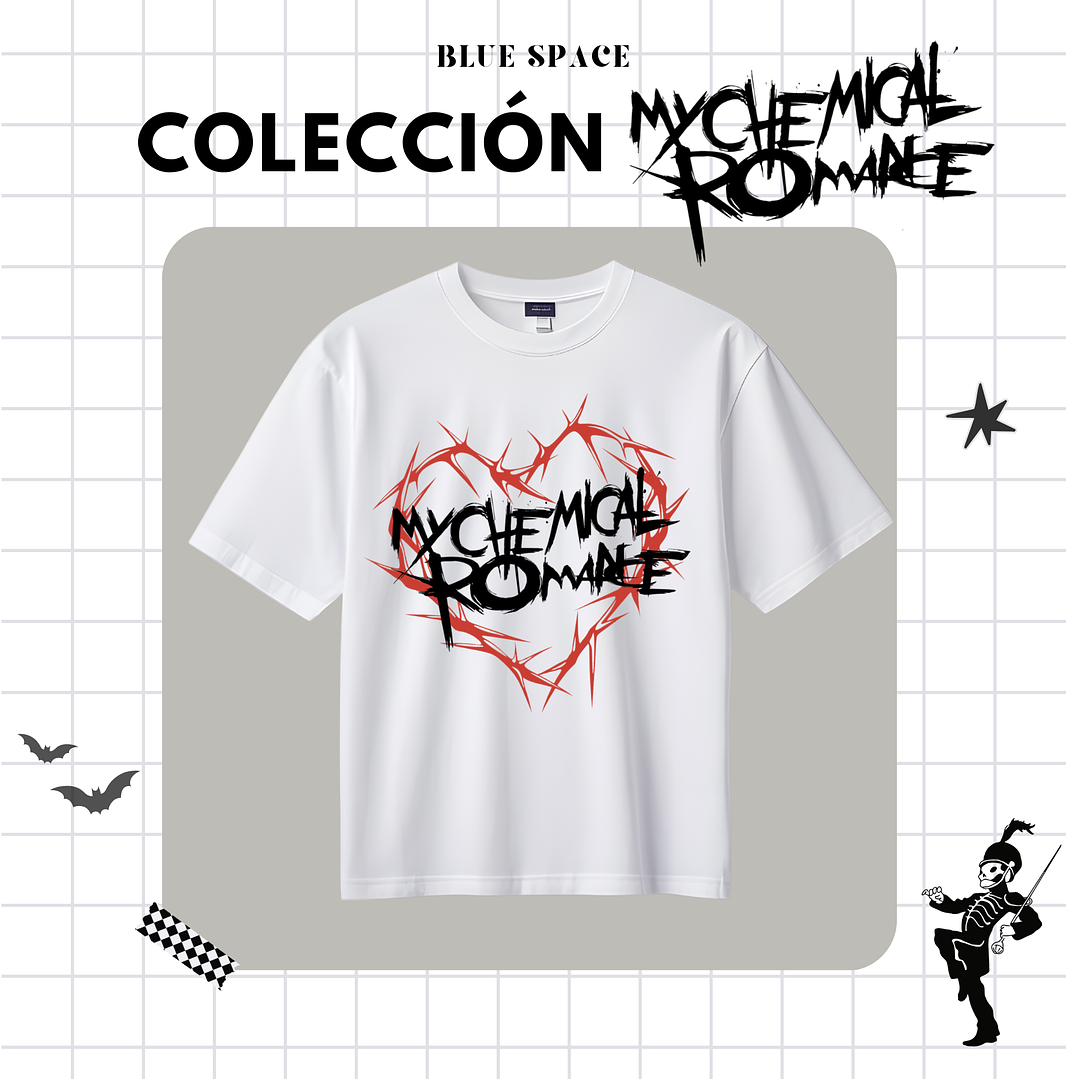 Polera MY CHEMICAL ROMANCE - MCR HEART 6