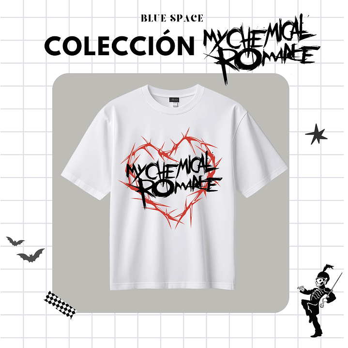 Polera MY CHEMICAL ROMANCE - MCR HEART 6