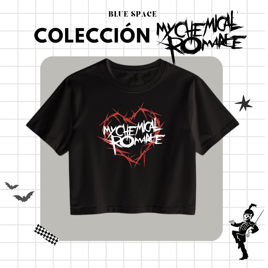 Polera MY CHEMICAL ROMANCE - MCR HEART 4