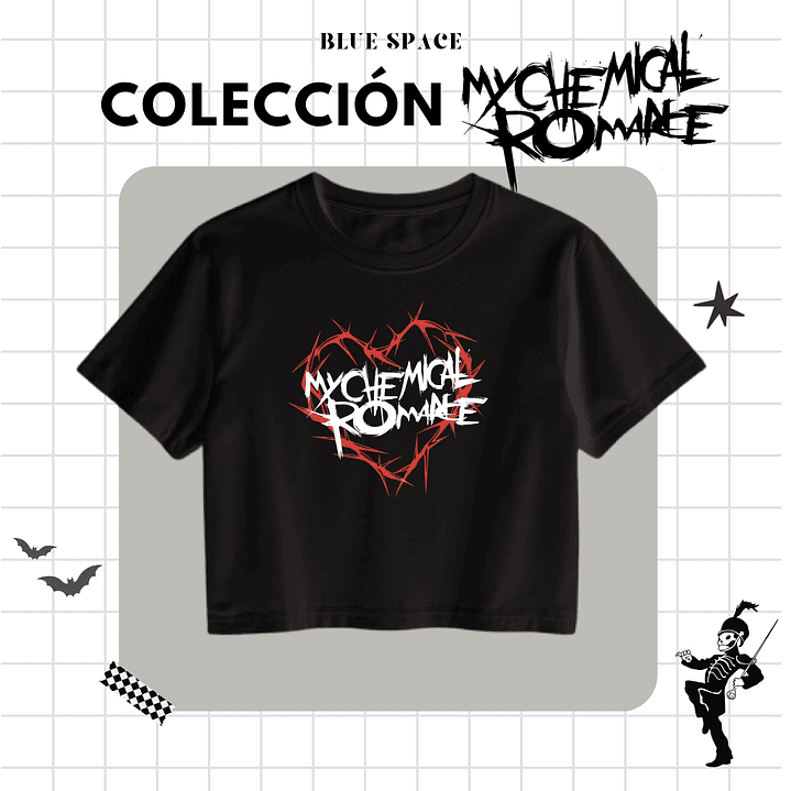 Polera MY CHEMICAL ROMANCE - MCR HEART 4