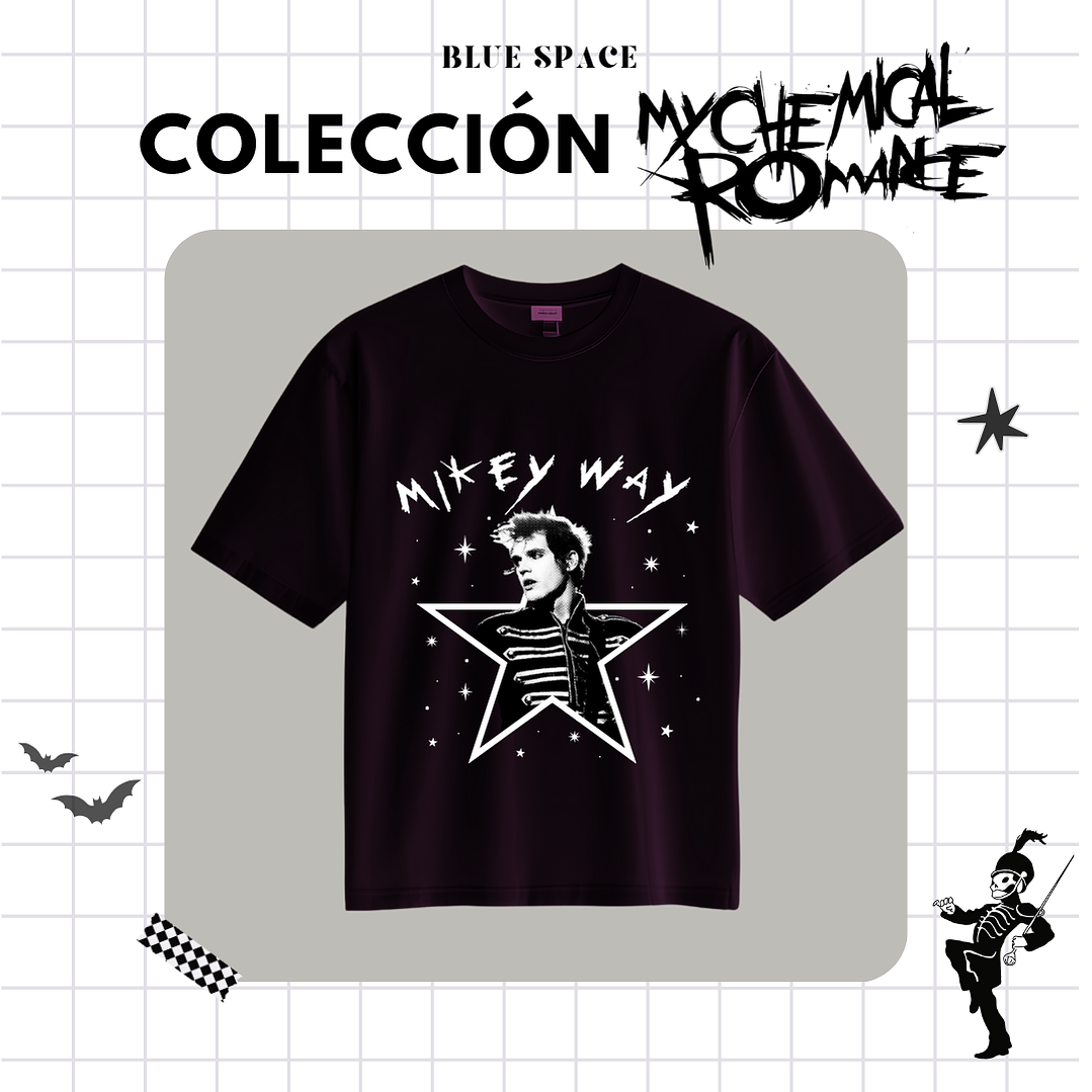 Polera MY CHEMICAL ROMANCE - Mikey Way 1