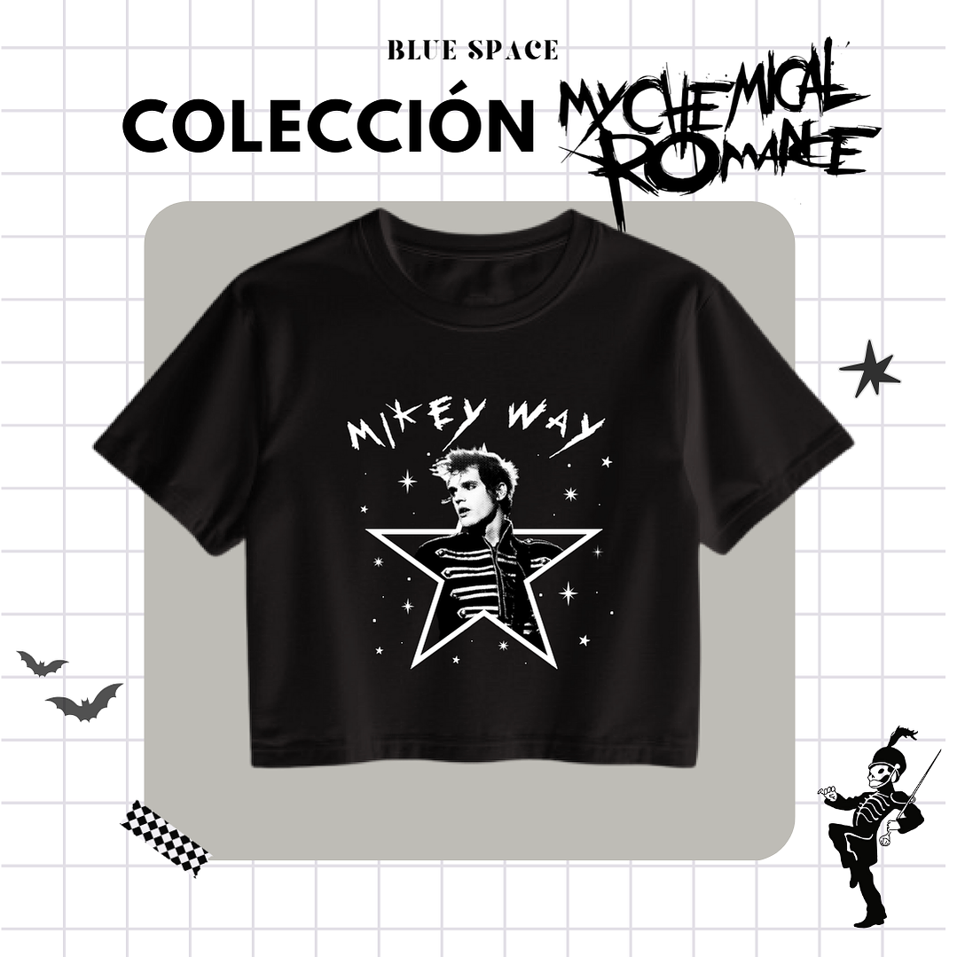 Polera MY CHEMICAL ROMANCE - Mikey Way 2