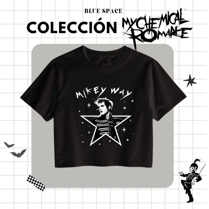 Polera MY CHEMICAL ROMANCE - Mikey Way 2