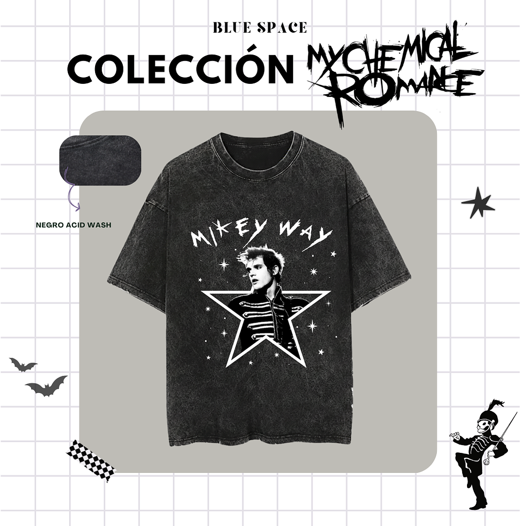 Polera MY CHEMICAL ROMANCE - Mikey Way 3