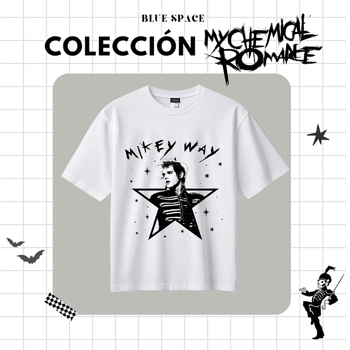 Polera MY CHEMICAL ROMANCE - Mikey Way 5