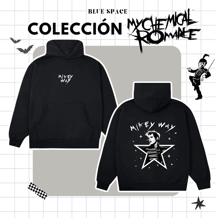 Polera MY CHEMICAL ROMANCE - Mikey Way 9