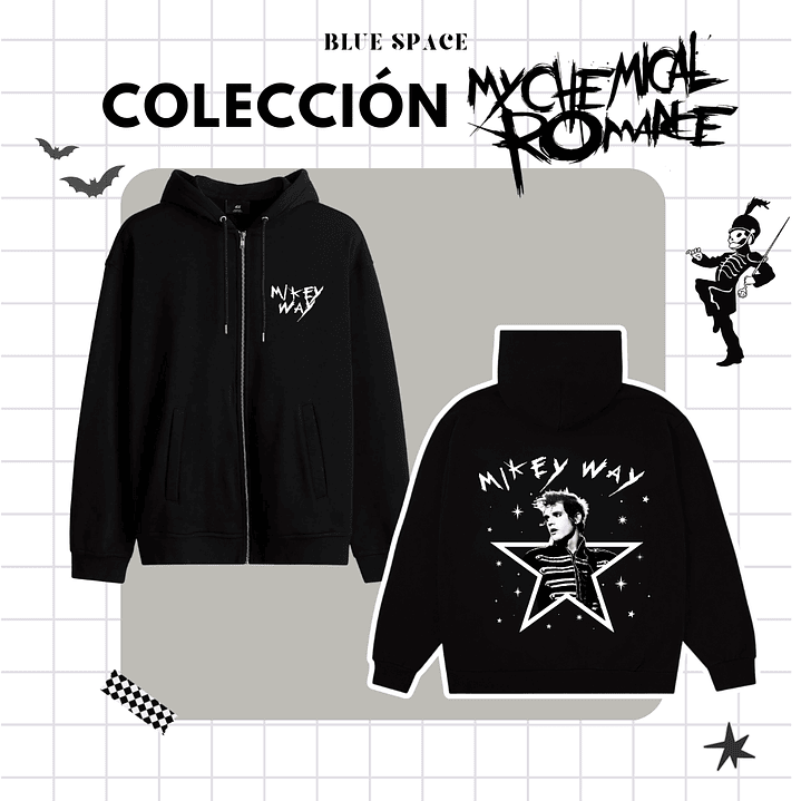 Polera MY CHEMICAL ROMANCE - Mikey Way 11