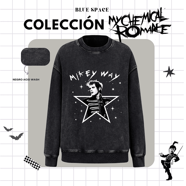 Polera MY CHEMICAL ROMANCE - Mikey Way 13