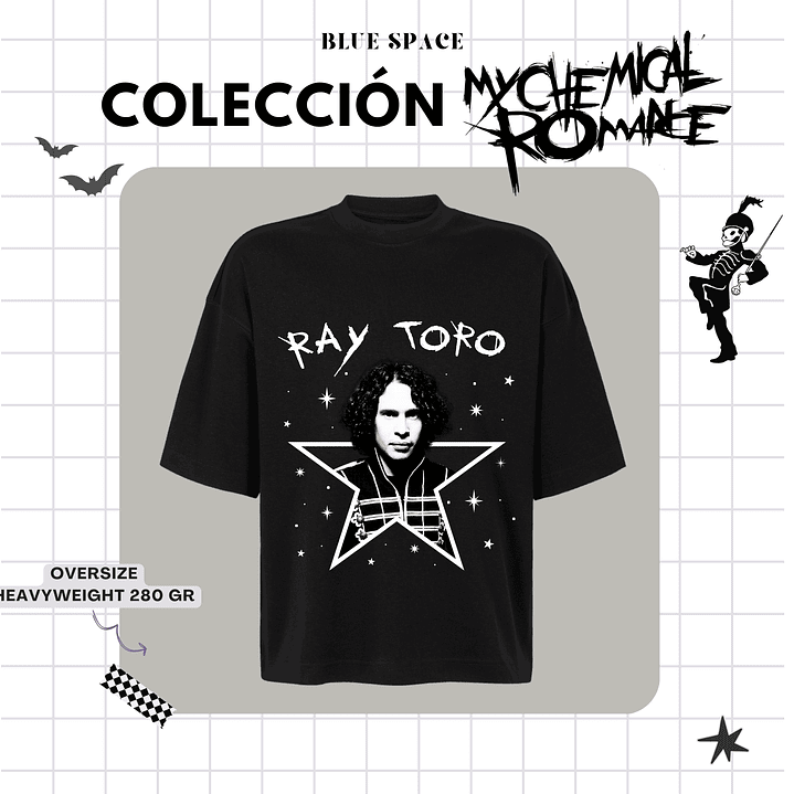 Polera MY CHEMICAL ROMANCE - Ray Toro 2