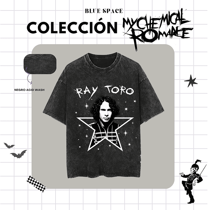 Polera MY CHEMICAL ROMANCE - Ray Toro 3