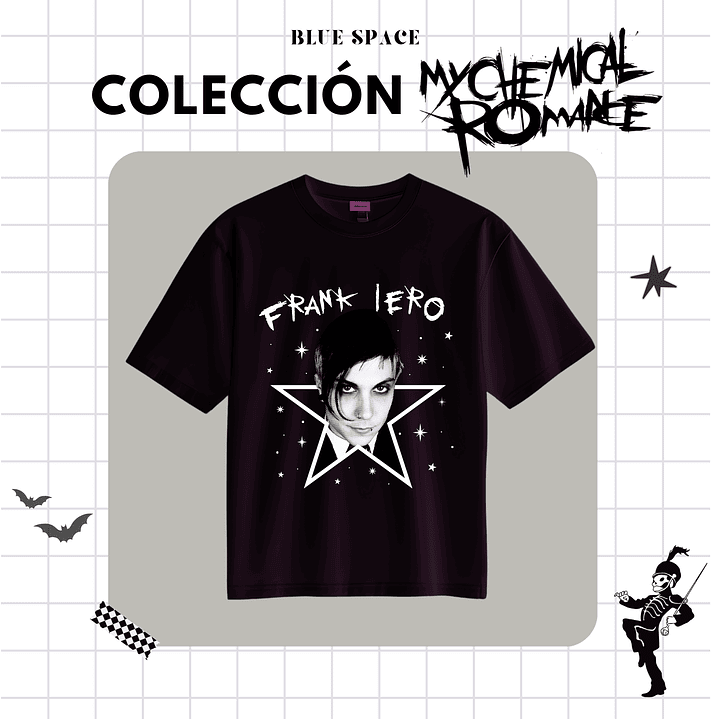 Polera MY CHEMICAL ROMANCE - Frank Iero 1