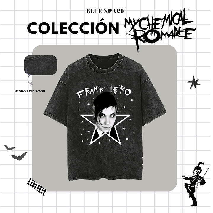 Polera MY CHEMICAL ROMANCE - Frank Iero 2
