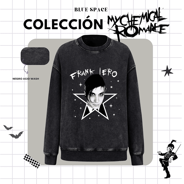 Polera MY CHEMICAL ROMANCE - Frank Iero 11