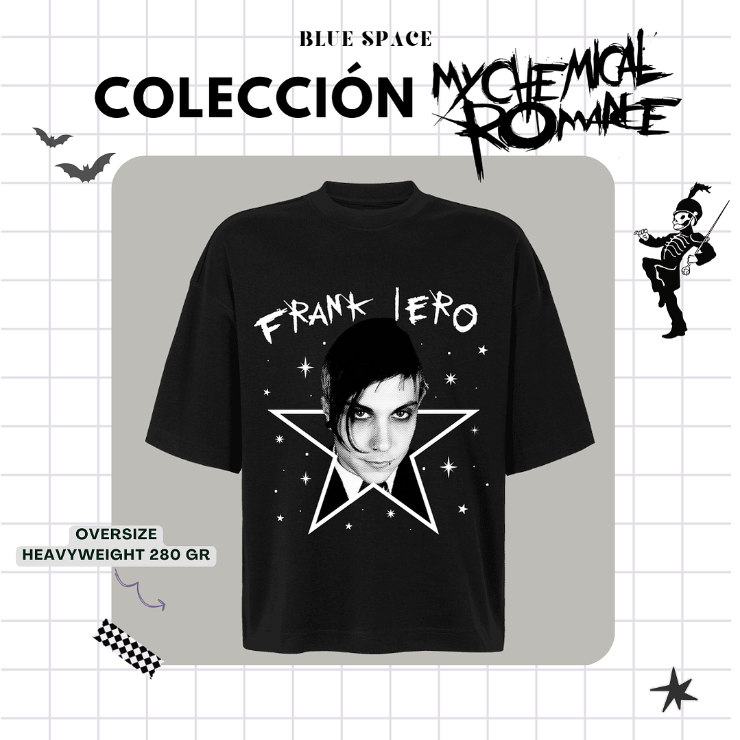 Polera MY CHEMICAL ROMANCE - Frank Iero 4