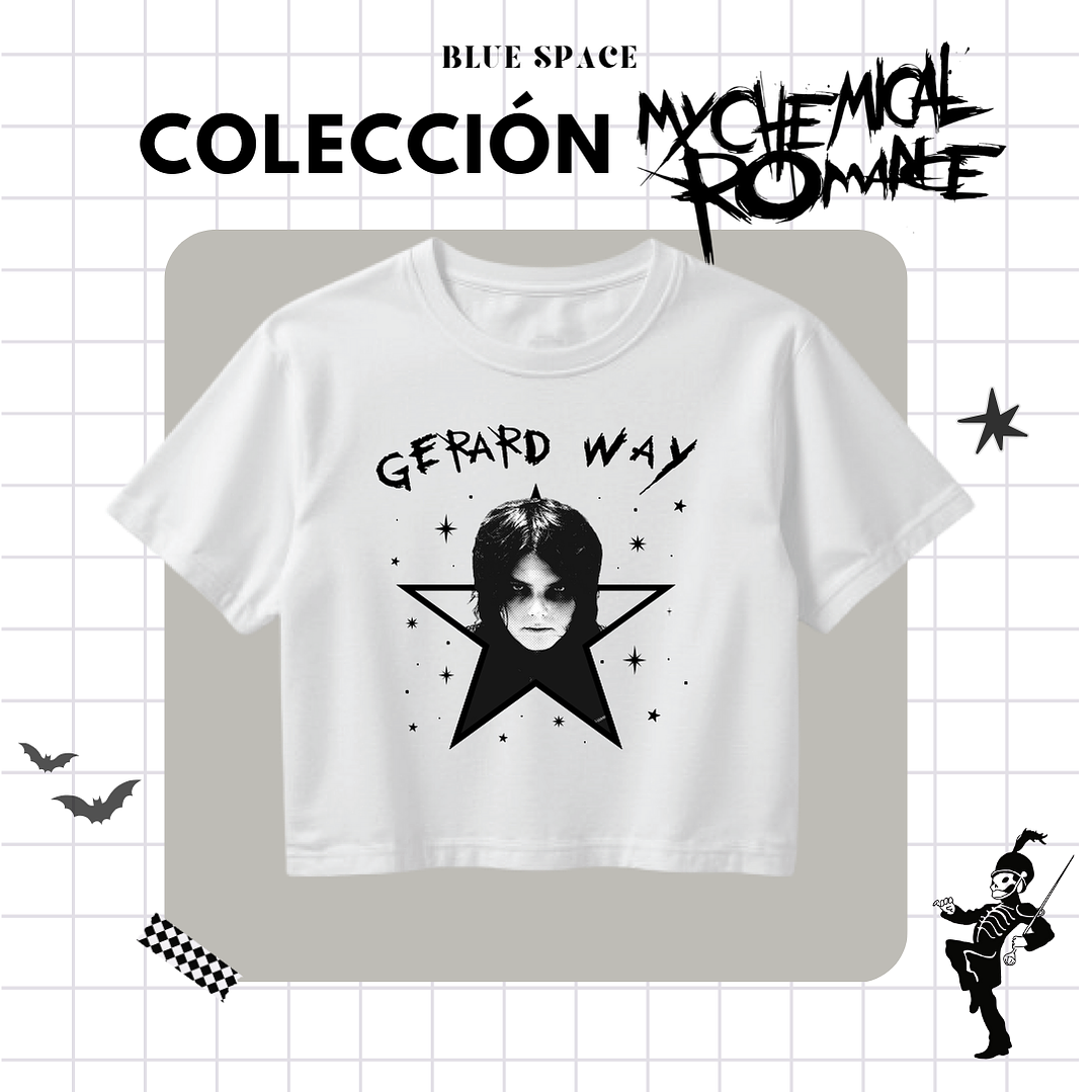 Polera MY CHEMICAL ROMANCE - Gerard Way 6
