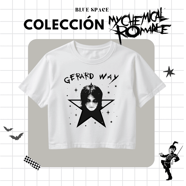 Polera MY CHEMICAL ROMANCE - Gerard Way 6