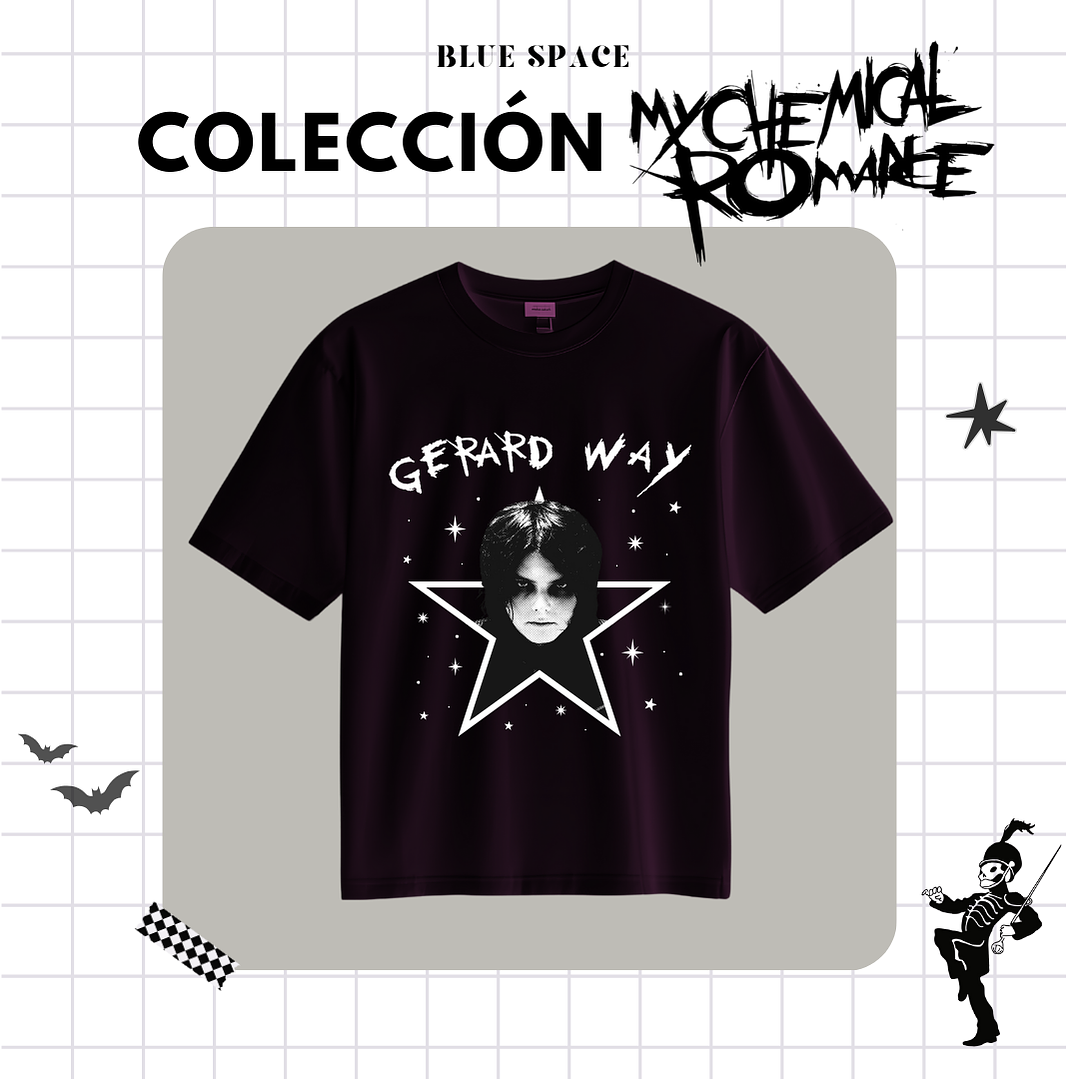 Polera MY CHEMICAL ROMANCE - Gerard Way 1