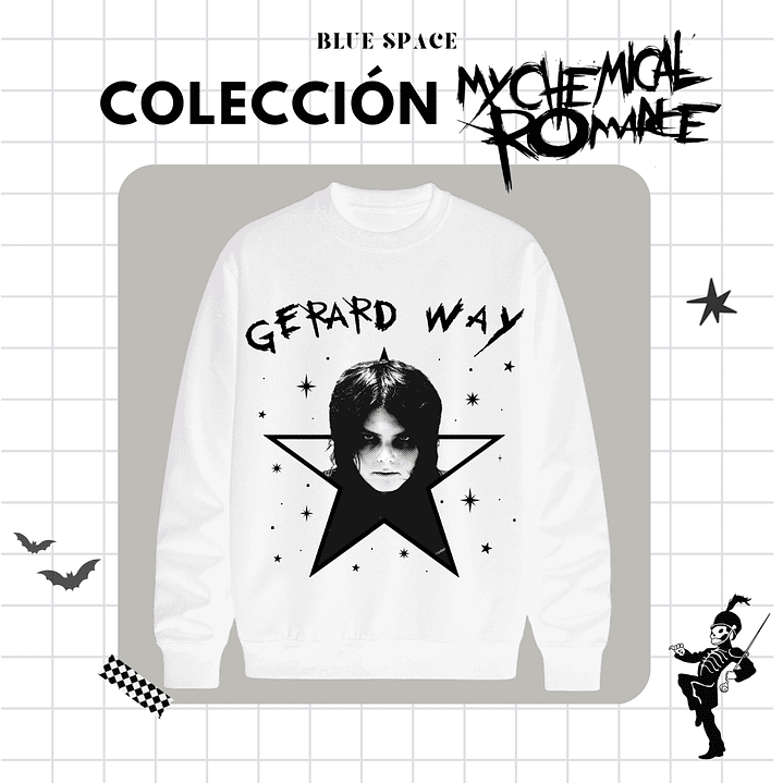 Polera MY CHEMICAL ROMANCE - Gerard Way 8