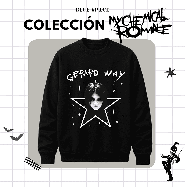 Polera MY CHEMICAL ROMANCE - Gerard Way 9