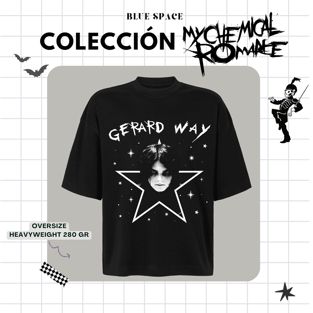 Polera MY CHEMICAL ROMANCE - Gerard Way 2