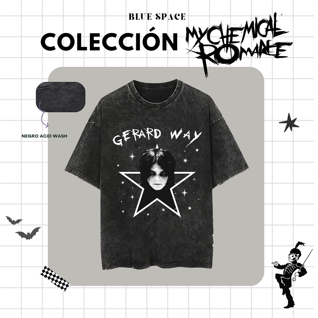 Polera MY CHEMICAL ROMANCE - Gerard Way 4