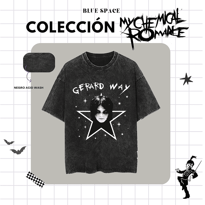 Polera MY CHEMICAL ROMANCE - Gerard Way 4