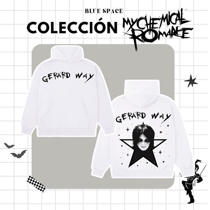 Polera MY CHEMICAL ROMANCE - Gerard Way 7
