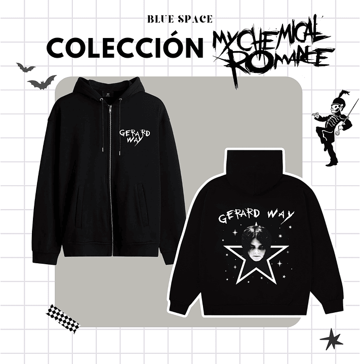 Polera MY CHEMICAL ROMANCE - Gerard Way 11