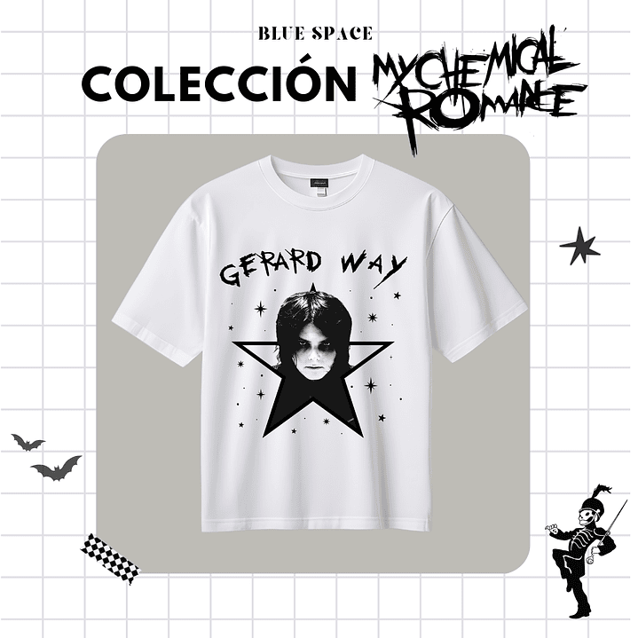 Polera MY CHEMICAL ROMANCE - Gerard Way 5