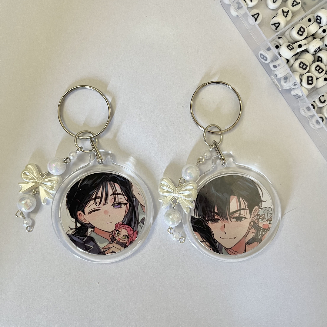 Llaveros para compartir IVAN Y SUA - ALIEN STAGE 1