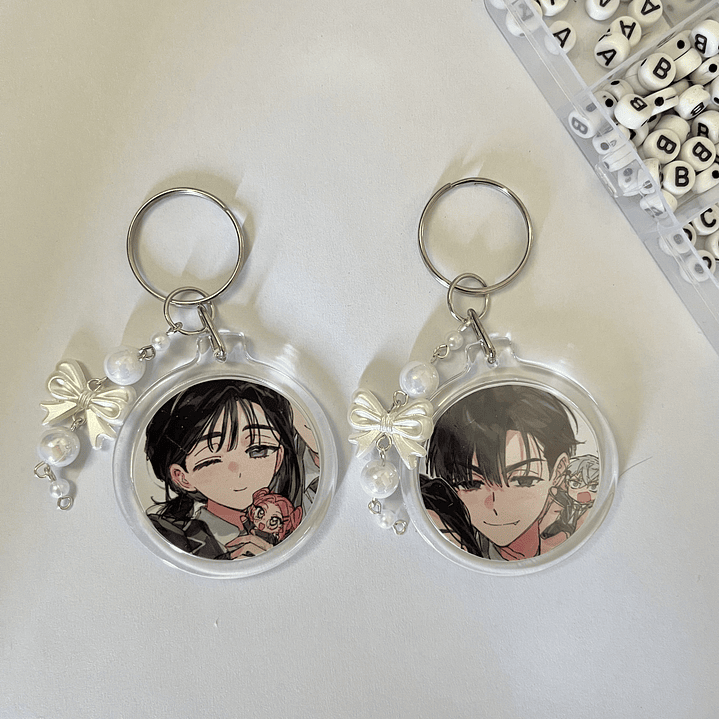 Llaveros para compartir IVAN Y SUA - ALIEN STAGE 1