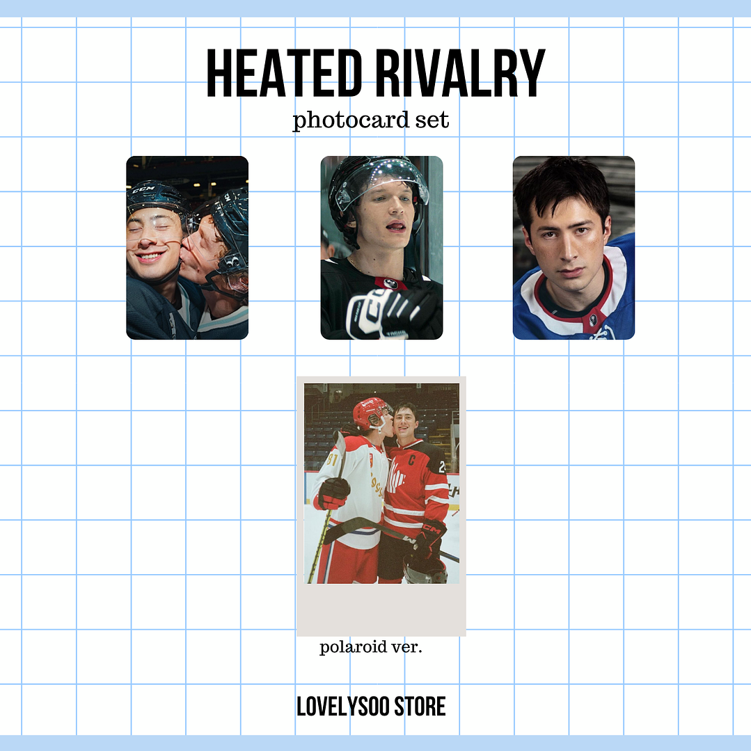 Heated Rivalry - Set de Photocards Fanmade 1