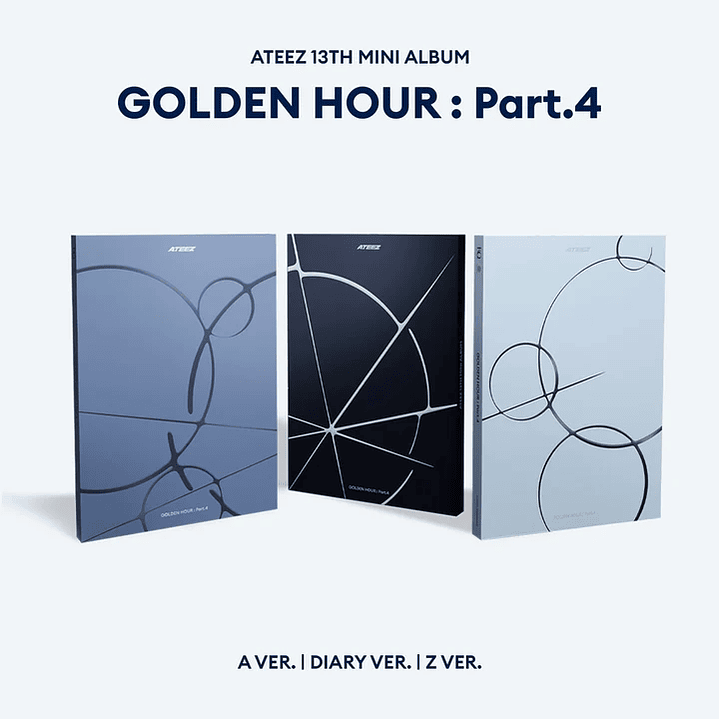 [PREVENTA] ATEEZ - GOLDEN HOUR: Part.4 1