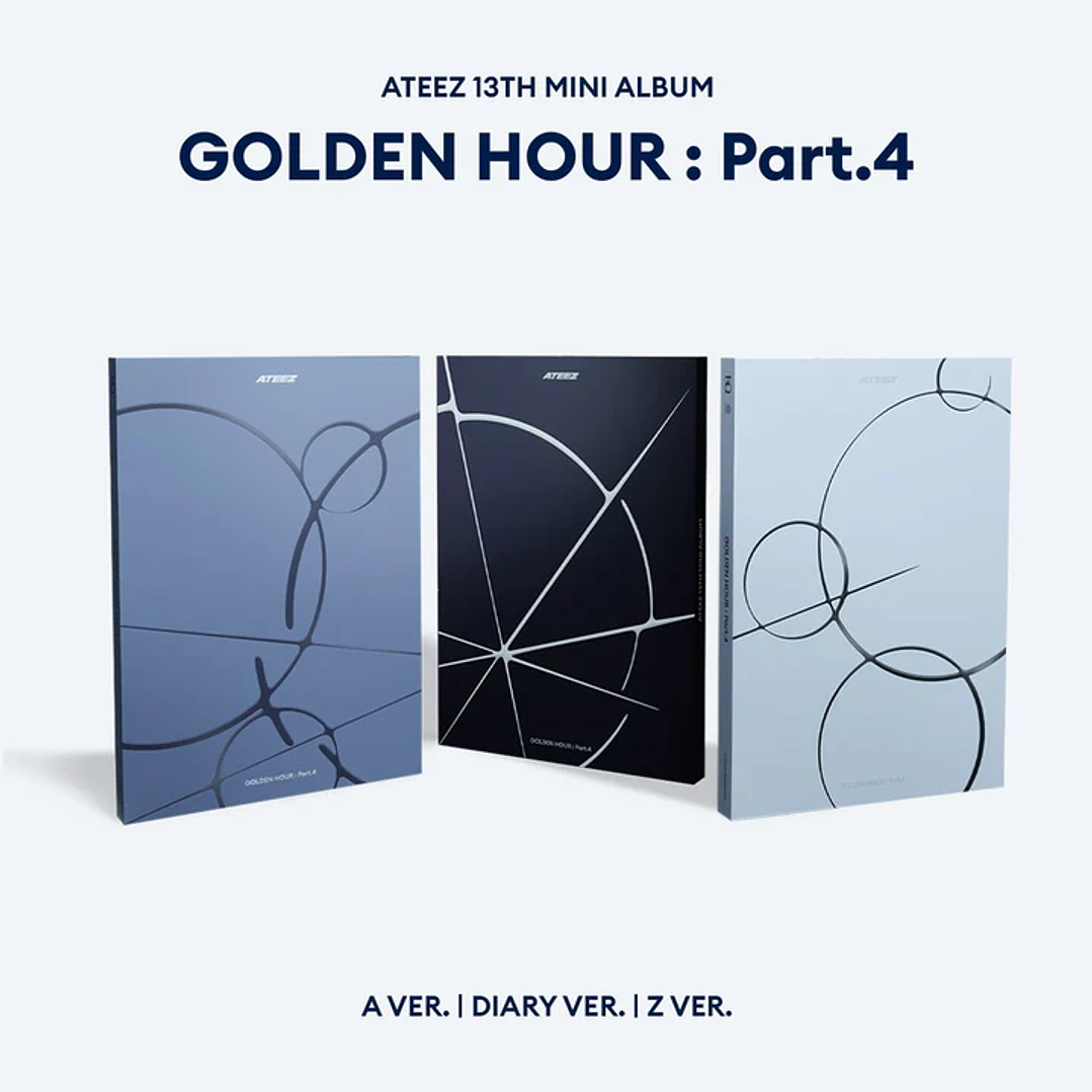[PREVENTA KQ POB] ATEEZ - GOLDEN HOUR: Part.4 1