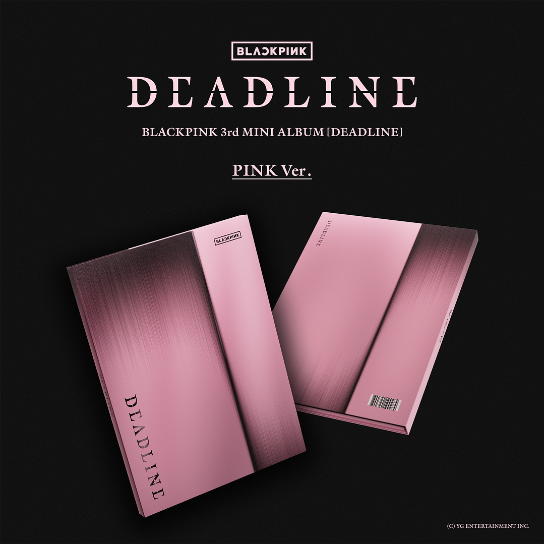 [PREVENTA WITHMUU POB] BLACKPINK - DEADLINE (BLACK / PINK VERSION) 1