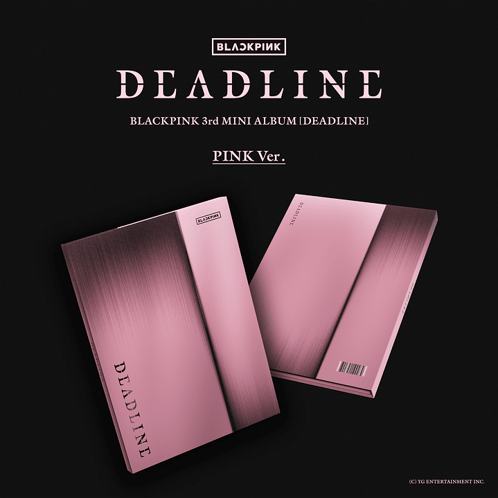 [PREVENTA WITHMUU POB] BLACKPINK - DEADLINE (BLACK / PINK VERSION) 1