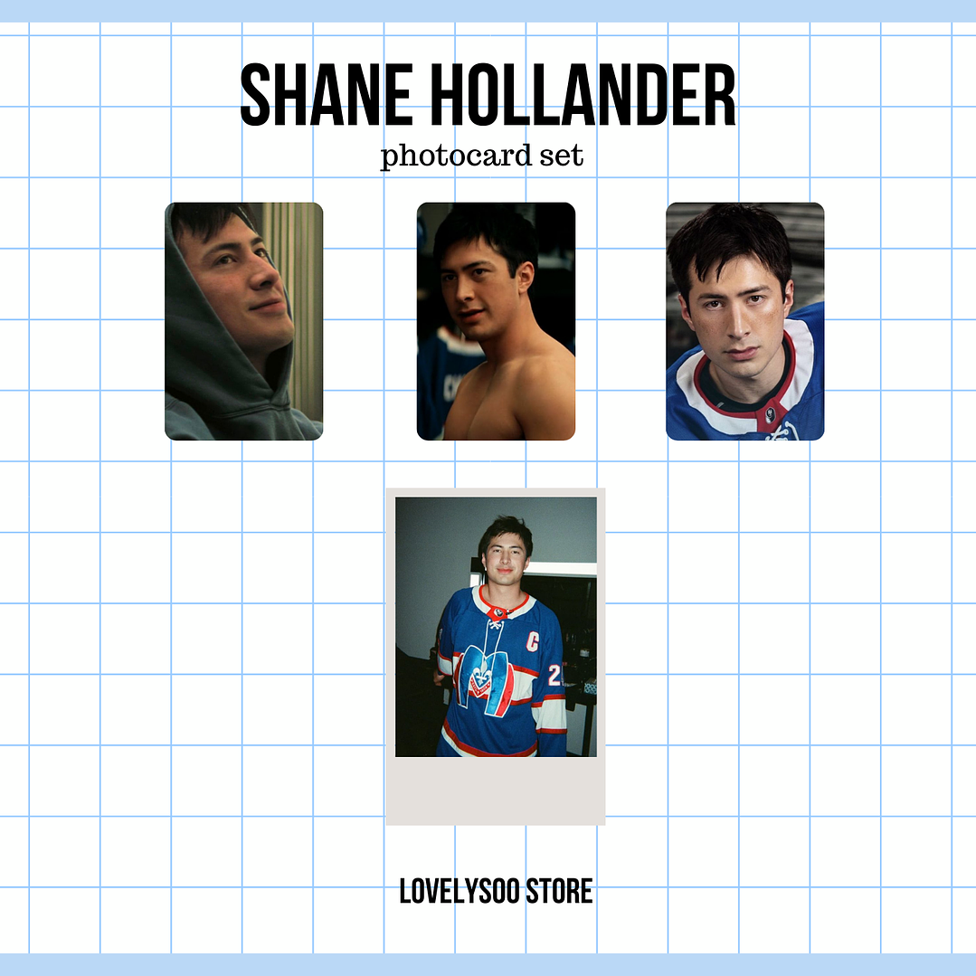 Shane Hollander - Set de Photocards Fanmade 1